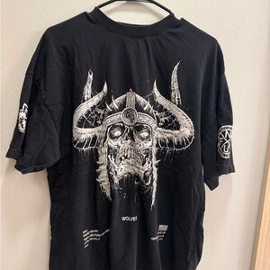 Darc Sport Black Viking Skull Tee